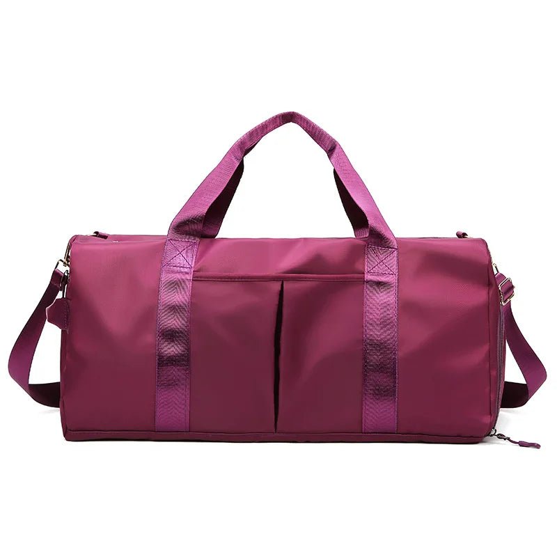 Gym Bag Men Women Training Fitness Swim Travel Luggage Handbag Yoga Shoulder Pack Shoes Storage Waterproof Dry Wet Separation - SteelCoreGym Bag Men Women Training Fitness Swim Travel Luggage Handbag Yoga Shoulder Pack Shoes Storage Waterproof Dry Wet SeparationSteelCoreSteelCore14:200005536DPurpleDPurpleGym Bag Men Women Training Fitness Swim Travel Luggage Handbag Yoga Shoulder Pack Shoes Storage Waterproof Dry Wet Separation